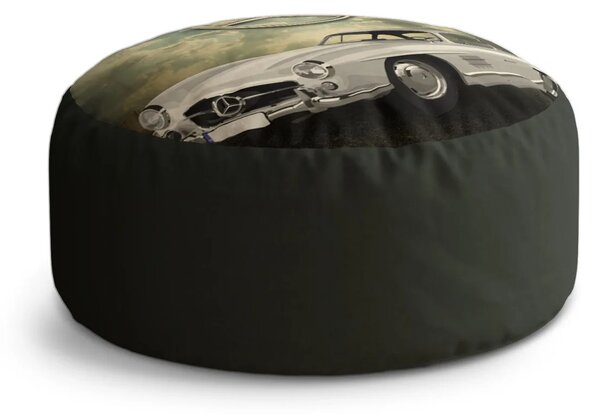 Sablio Taburet Circle Mercedes-Benz 300 SL Na silnici: 38x48 cm