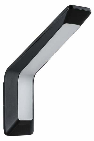 PAULMANN LED venkovní nástěnné svítidlo Merano pohybové čidlo HF senzor IP44 90x328mm 3000K 14W 230V antracit hliník