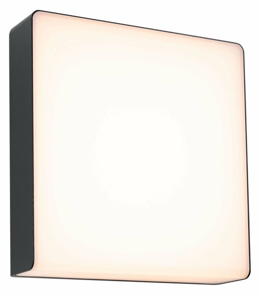 PAULMANN LED venkovní nástěnné svítidlo Smart Home Zigbee 3.0 Azalena pohybové čidlo HF senzor IP44 250x97mm CCT 8,5W 230V antracit umělá hmota/hliník