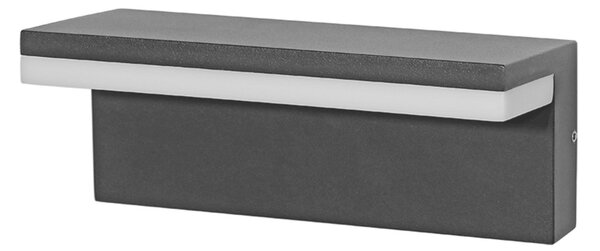 LED2 5400154 Nástěnné venkovní svítidlo HUGO II, A 9W 3000K/4000K antracit