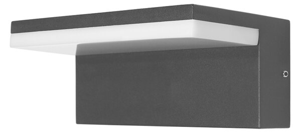 LED2 5400154 Nástěnné venkovní svítidlo HUGO II, A 9W 3000K/4000K antracit