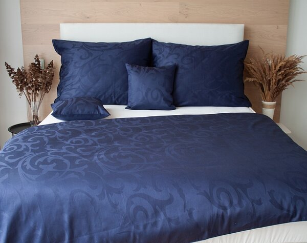 Povlečení Lolita navy modrá Damašek 1x 140/200, 1x 70/90