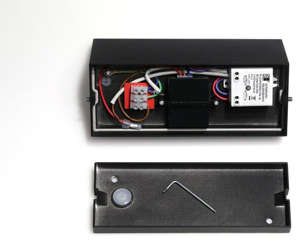 LED2 5400154 Nástěnné venkovní svítidlo HUGO II, A 9W 3000K/4000K antracit
