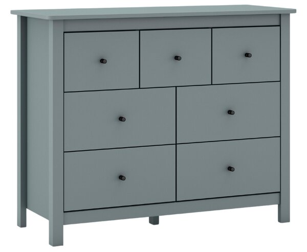 -25 % Dny MOMENTI– Zelená borovicová komoda Marckeric Misti 110 x 40 cm