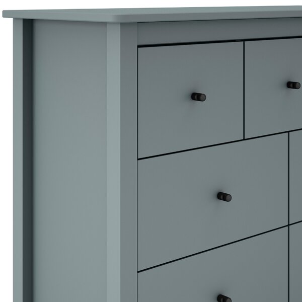 -25 % Dny MOMENTI– Zelená borovicová komoda Marckeric Misti 110 x 40 cm