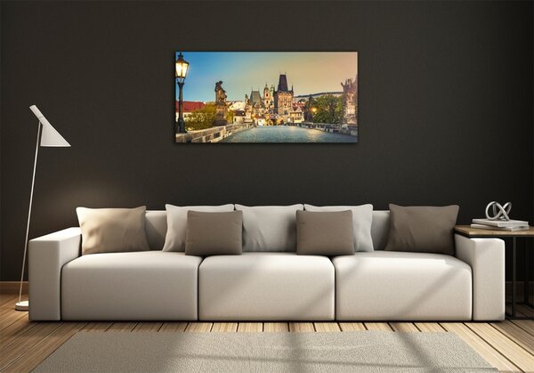 Foto-obraz fotografie na skle Most Praha osh-101827569