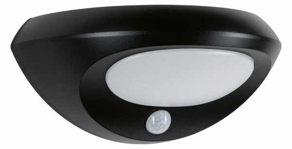 PAULMANN Solární LED venkovní nástěnné svítidlo Sorova pohybové čidlo IP44 230x125mm 3000K 3,5W antracit umělá hmota