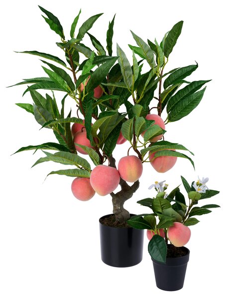 UMĚLÁ ROSTLINA broskev 30 cm Ambia Home - Umělé rostliny