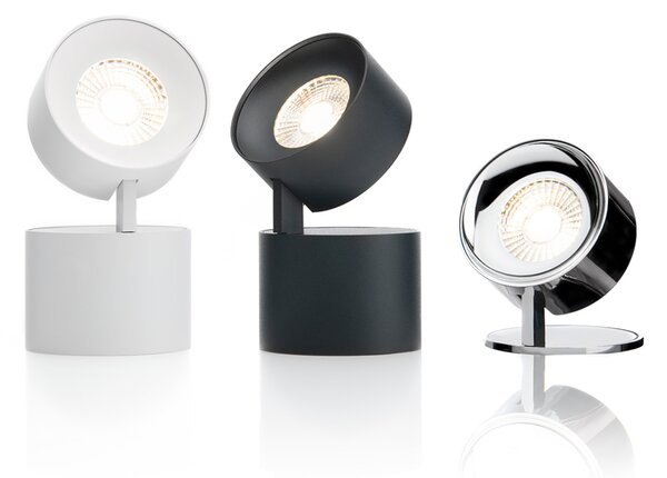 LED2 11508311D Stropní svítidlo KLIP ON, WW DALI/PUSH DIM 11W 3000K bílá/bílá