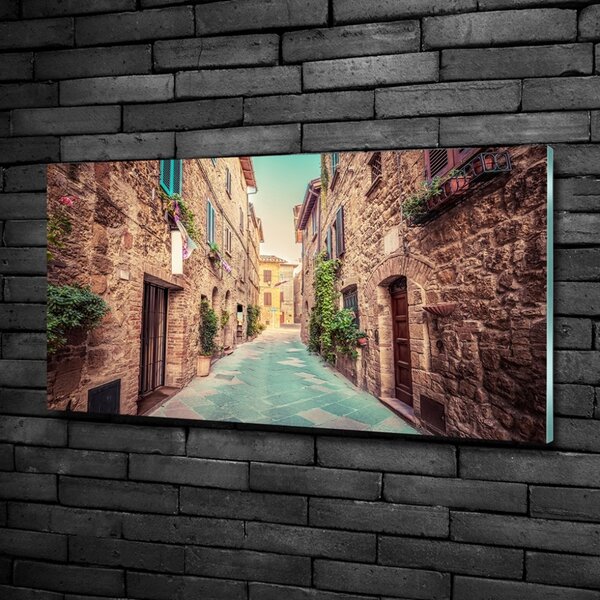 Fotoobraz na skle Italské uličky osh-101884635