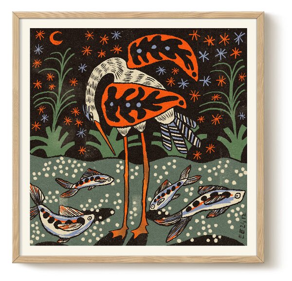 PSTR studio Plakát Magic Waterbird