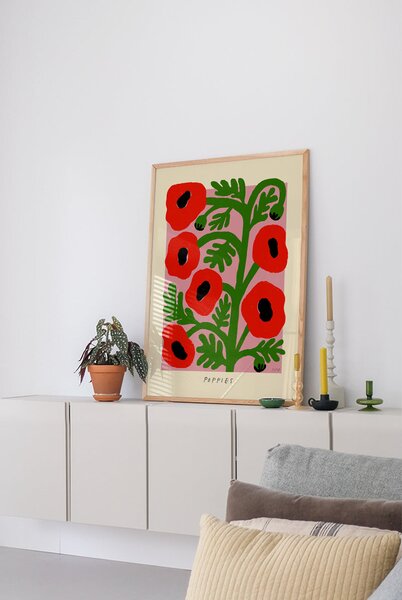 PSTR studio Plakát Poppies