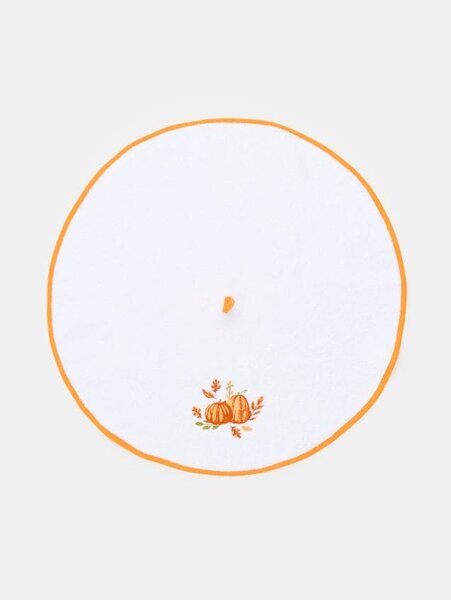 Sinsay - Kulatý ručník s motivem dýně - oranžová