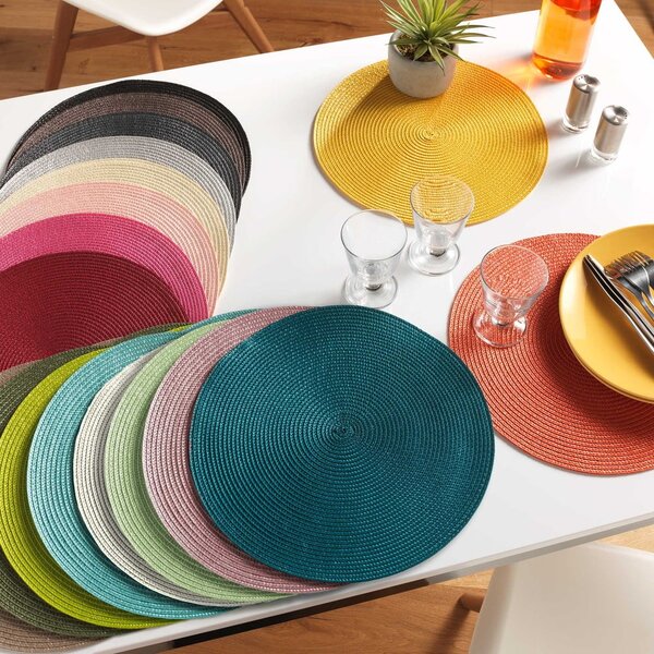 Plastové prostírání ø 35 cm Zebulon – douceur d'intérieur