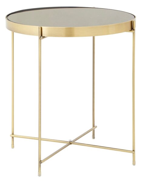 Skleněný kulatý odkládací stolek ø 43 cm Allure – Premier Housewares