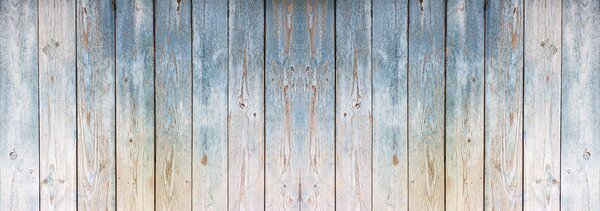 Fototapeta - Dřevěná prkna - modrý nádech (152,5x104 cm)