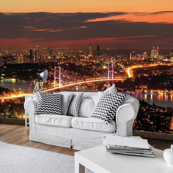 Fototapeta - Pohled na River City (152,5x104 cm)