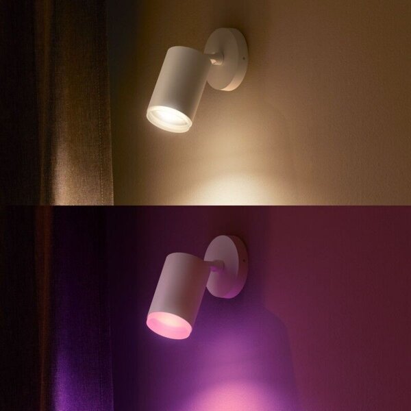 50631/31/P7 Hue WACA Fugato bodové LED svítidlo GU10 5,7W 350lm 2000-6500K RGB IP20 bílá