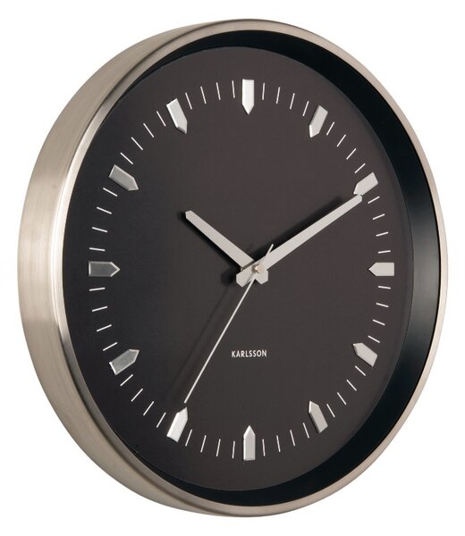 Designové nástěnné hodiny 5912SI Karlsson 35cm