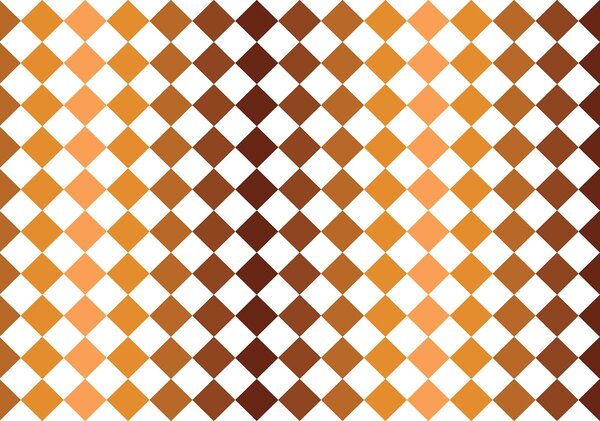Fototapeta - Mozaika - hnědé dlaždice (152,5x104 cm)