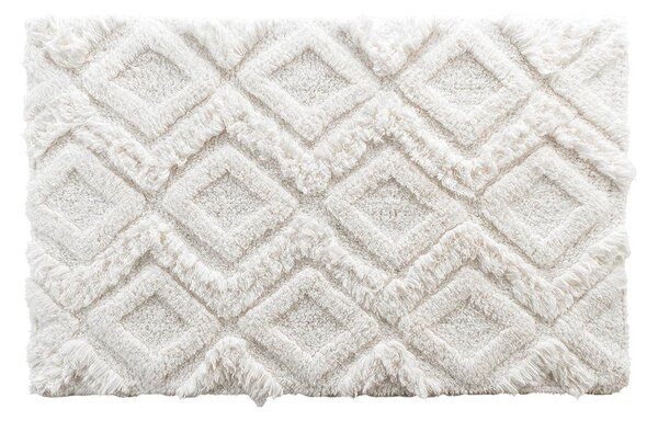 Bílá koupelnová předložka 50x80 cm Ikatis – douceur d'intérieur