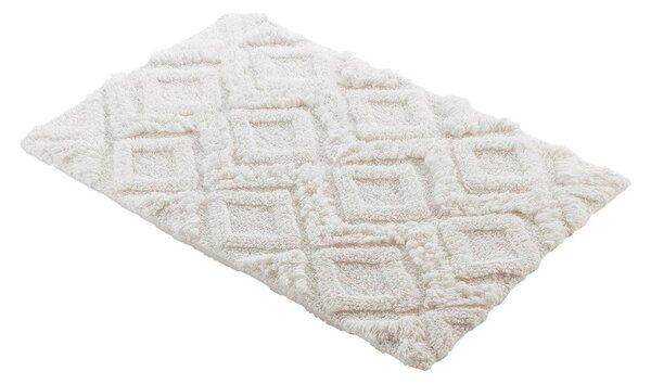 Bílá koupelnová předložka 50x80 cm Ikatis – douceur d'intérieur