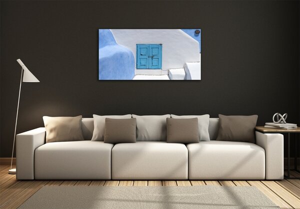 Foto obraz sklo tvrzené Santorini Řecko osh-103929643