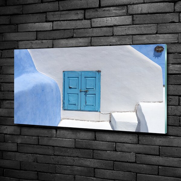 Foto obraz sklo tvrzené Santorini Řecko osh-103929643