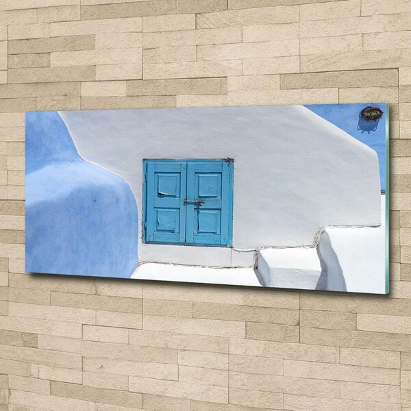 Foto obraz sklo tvrzené Santorini Řecko osh-103929643