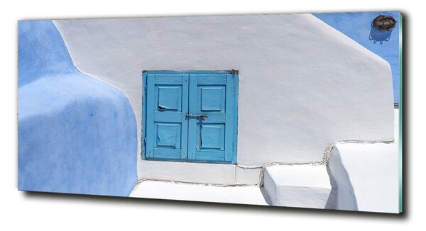 Foto obraz sklo tvrzené Santorini Řecko osh-103929643