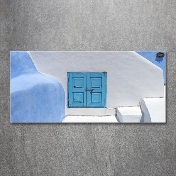 Foto obraz sklo tvrzené Santorini Řecko osh-103929643