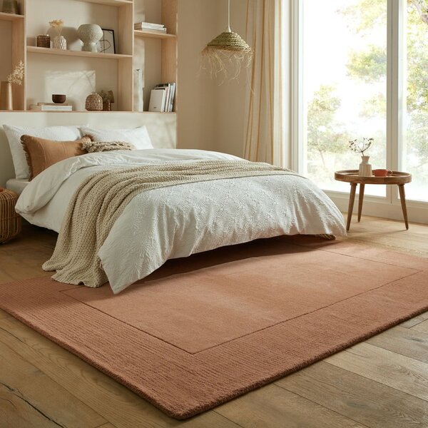 Vlněný koberec v cihlové barvě 120x170 cm – Flair Rugs