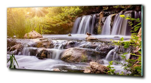Foto-obraz fotografie na skle Vodopád osh-104331347