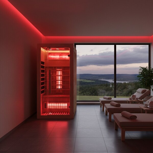 BPS-koupelny Infrasauna Alta 1 90x90, 1-2 osoby