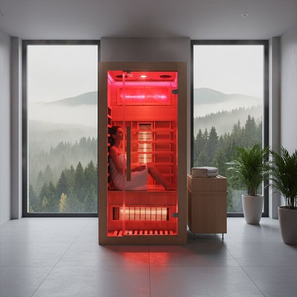 BPS-koupelny Infrasauna Alta 1 90x90, 1-2 osoby