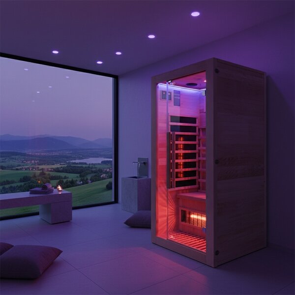 BPS-koupelny Infrasauna Alta 1 90x90, 1-2 osoby