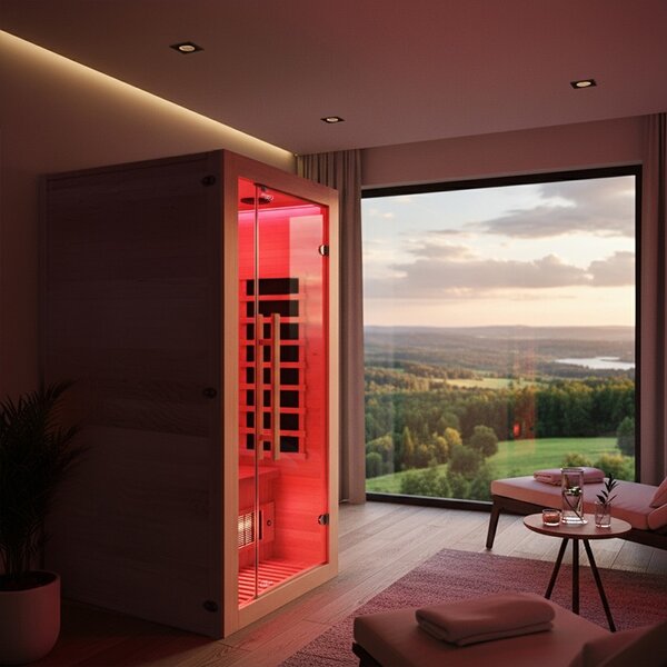 BPS-koupelny Infrasauna Alta 1 90x90, 1-2 osoby
