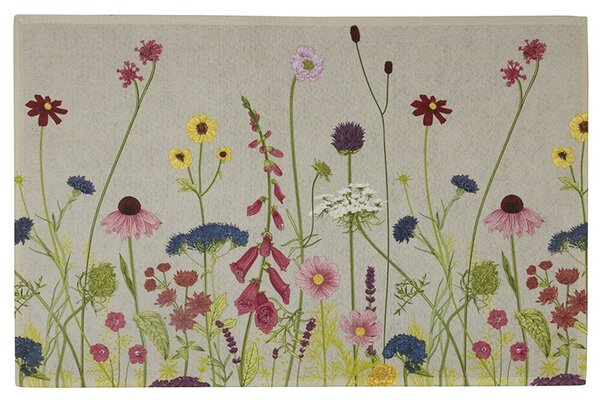 Barevná rohožka Wild Flowers - 75*50*1cm - Mars & More