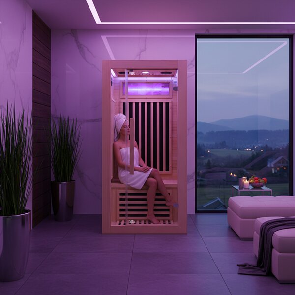 Hydrosan Infrasauna Alta 1-CRB 90x90, 1-2 osoby