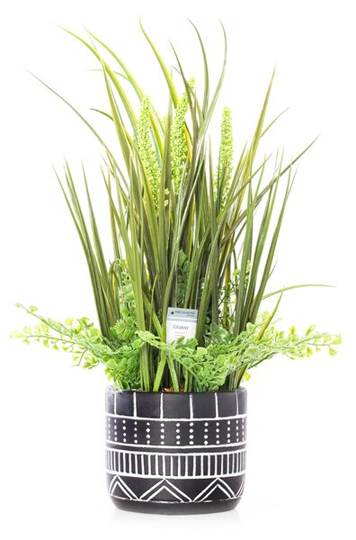 FLHF Dekorativní umělá rostlina Grassy - 41 cm