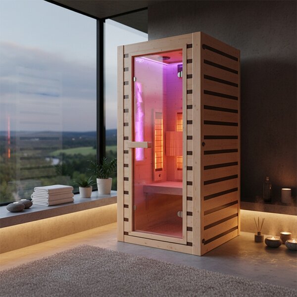 BPS-koupelny Infrasauna Tromso 1 90x90, 1 osoba
