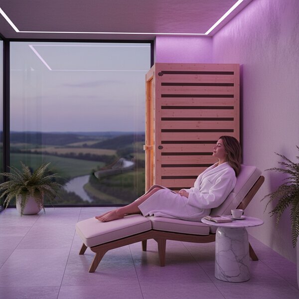 BPS-koupelny Infrasauna Tromso 1 90x90, 1 osoba