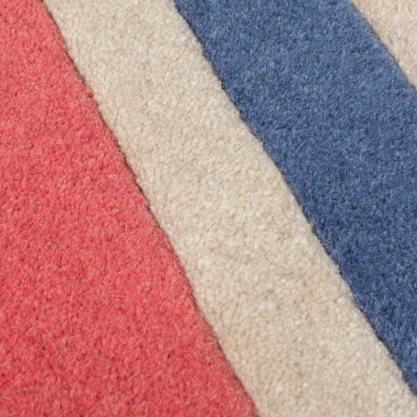 Flair Rugs Ručně všívaný kusový koberec Illusion Piano Pink/Multi - 120x170 cm
