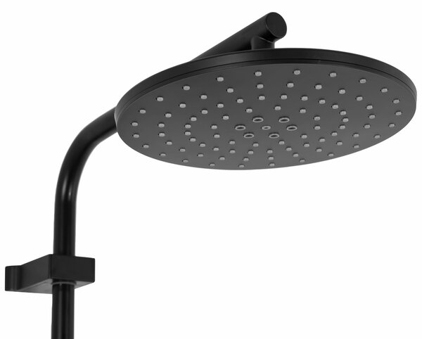 REA - Santos sprchový set s baterií 150mm, černá, REA-P8803
