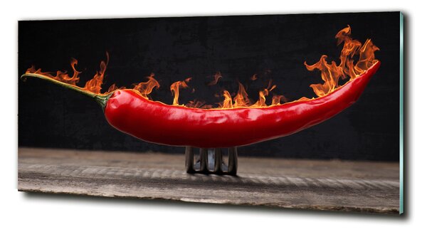 Foto obraz skleněný horizontální Chilli papričky osh-105839345