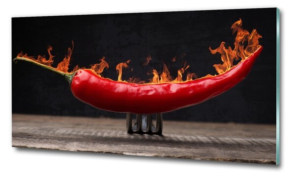Foto obraz skleněný horizontální Chilli papričky osh-105839345