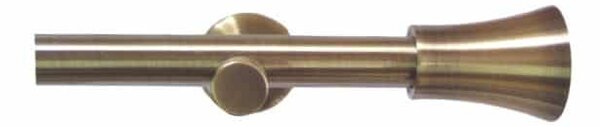 URBÁNEK Garnýže GE - koncovka pr.16 mm Cylinder - Matný chrom