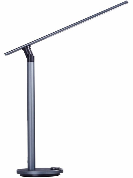 Šedá kovová stolní lampa Halo Design Office Ideal Light