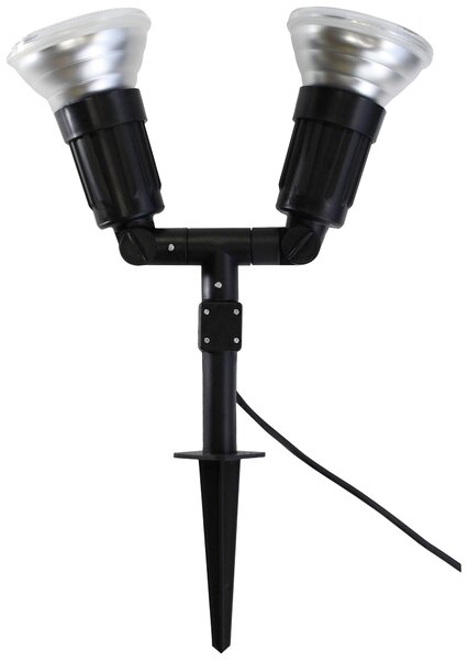Megatron MT70814 Cappi 2 zahradní osvětlení E27 černá