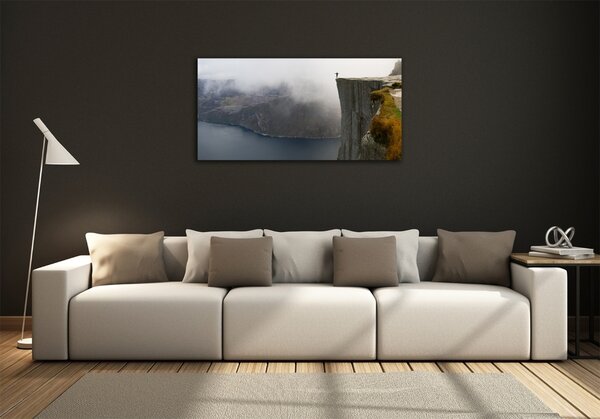Foto obraz fotografie na skle Norsko útes osh-106891246
